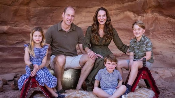 الأمير وليام وعائلته