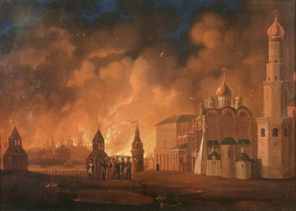 حريق موسكو