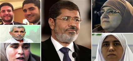 محمد مرسي وأسرته