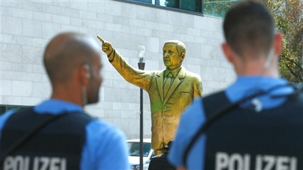 تمثال اردوغان في