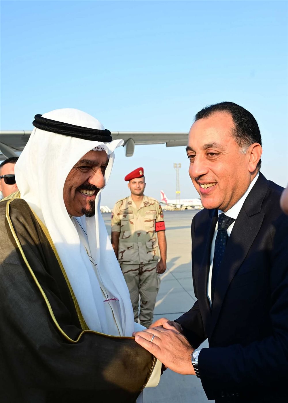 رئيس الوزراء ونظيره الكويتي&nbsp;