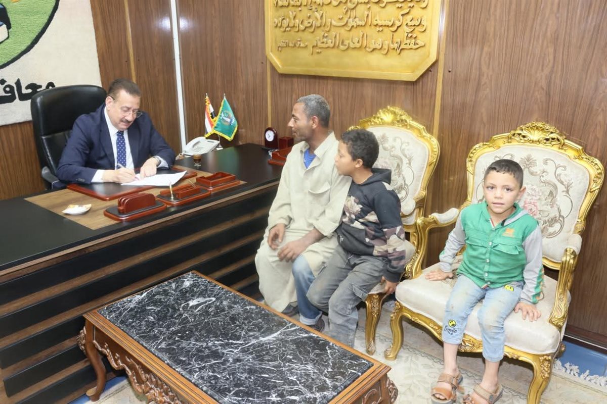 محافظ المنوفية اللواء إبراهيم أبو ليمون&nbsp;