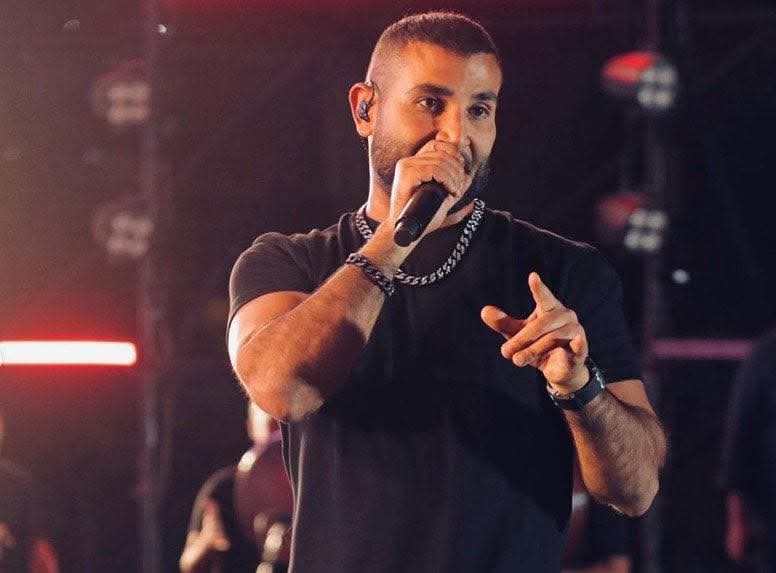 الفنان أحمد سعد&nbsp;