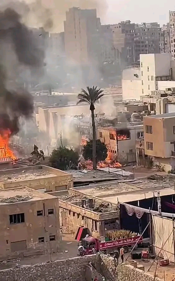 حريق استوديو مصر&nbsp;
