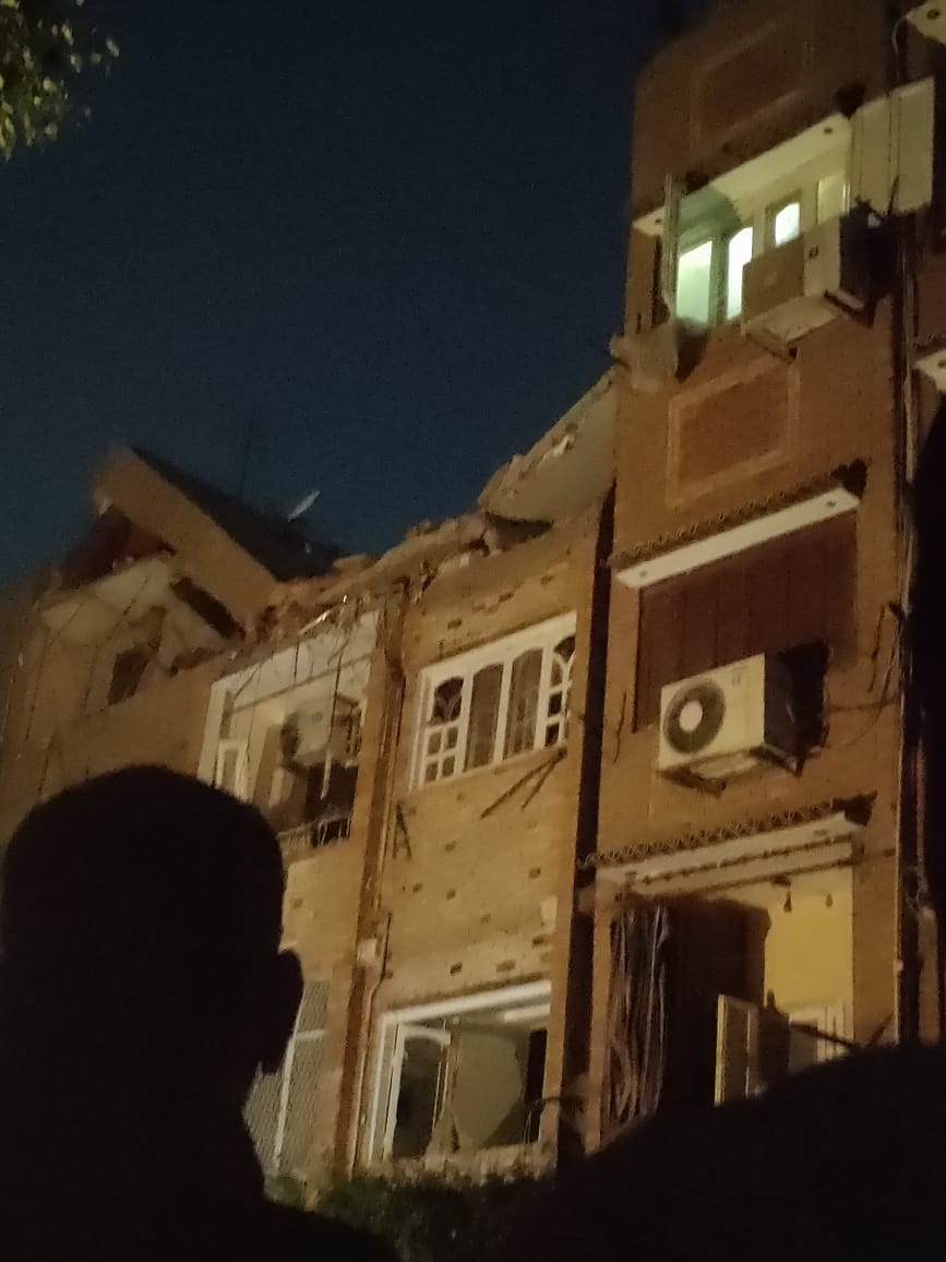 وزارة البترول والثروة المعدنية جار استكمال الفحص للوقوف على أسباب حادث انهيار عقار إمبابة، والاشتباه في تسرب من إسطوانة بوتاجاز
