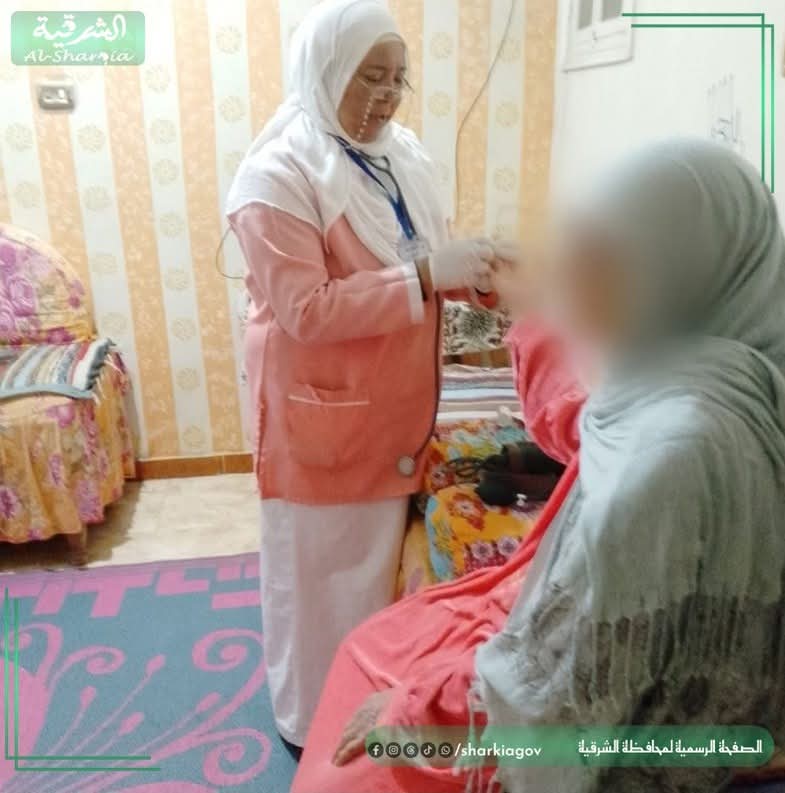 محافظ الشرقية: استمرار الزيارات المنزلية الصحية خدمات مجانية لكبار السن وذوى الهمم