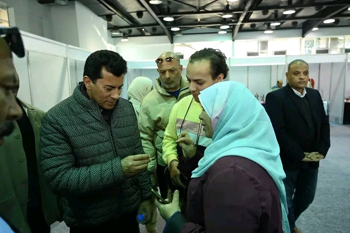 وزير الشباب والرياضة يشهد ملتقى توظيف مصر لذوي الهمم بمركز التنمية الشبابية بالجزيرة