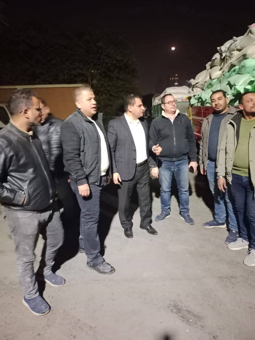 مديرية تموين الجيزة تضبط 14 طن دقيق بلدي مدعم في حملة ليلية