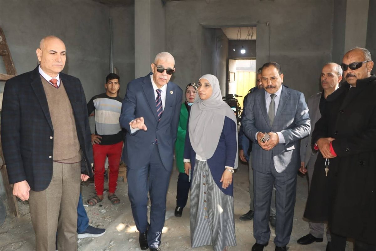 رئيس جامعة المنوفية يتفقد مقر شركة الخدمات الطبية ويؤكد دورها في دعم المنظومة الصحية