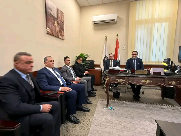وفد نقابة المحامين يقدمون الاعتذار عما بدر من الزملاء المحامين بواقعة نيابة النزهة