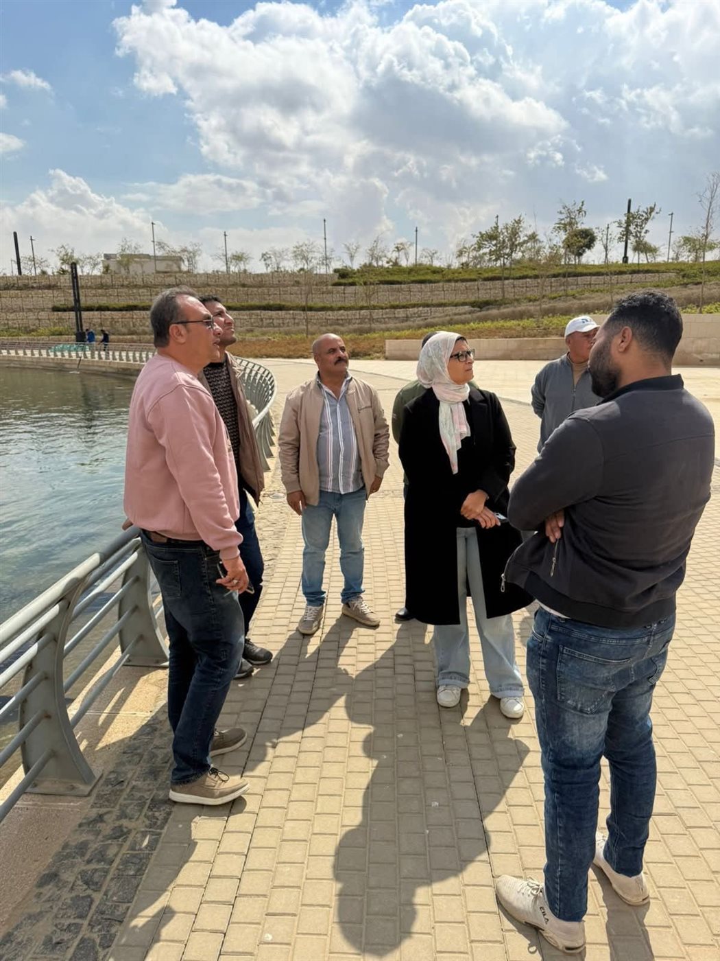 جولة ميدانية لرئيس جهاز العاصمة الجديدة بمنطقة (الحدائق المركزية)