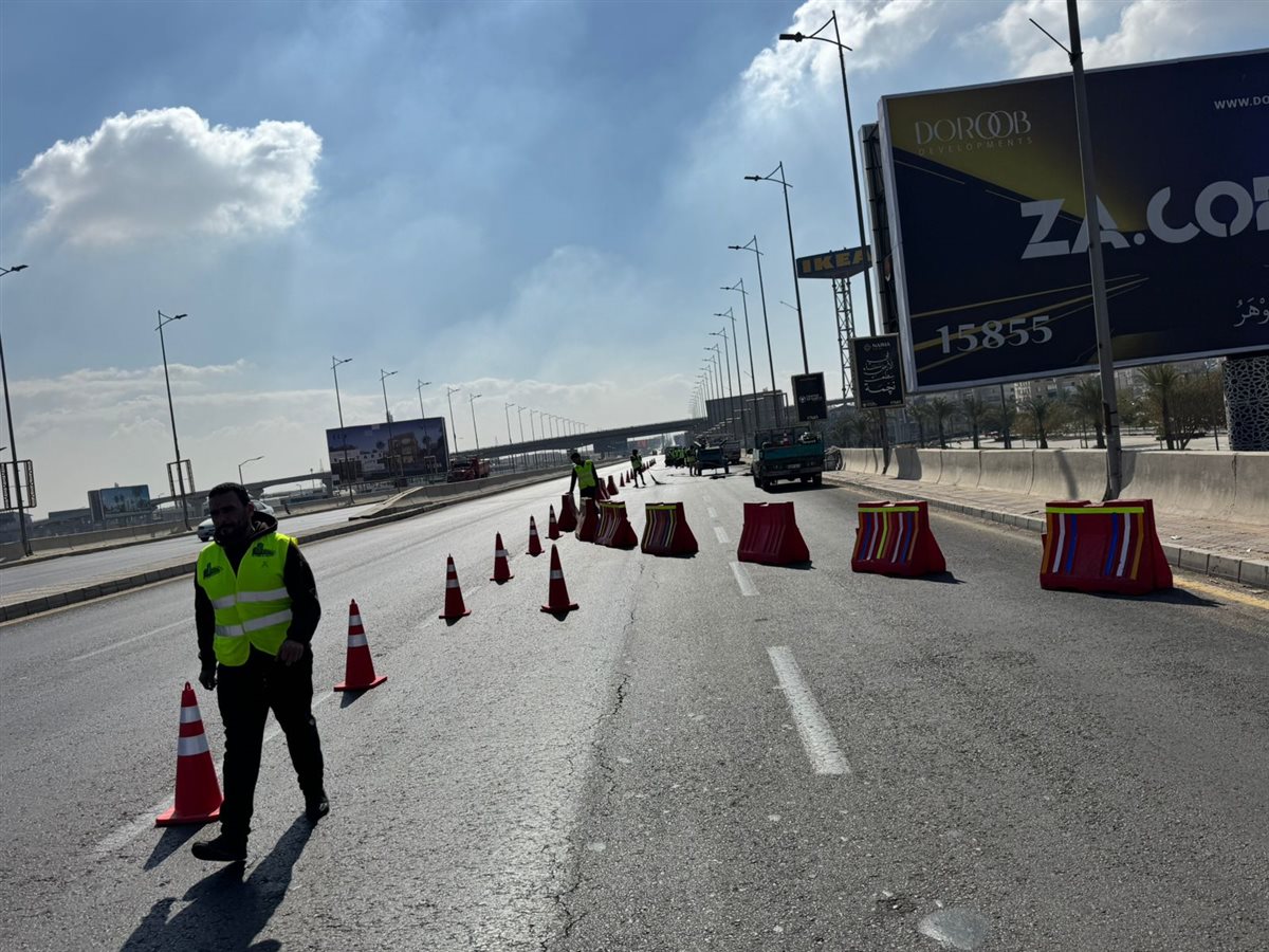 جهاز مدينة 6 أكتوبر يُعلن البدء في خطة رفع كفاءة وتطوير كوبري العبور
