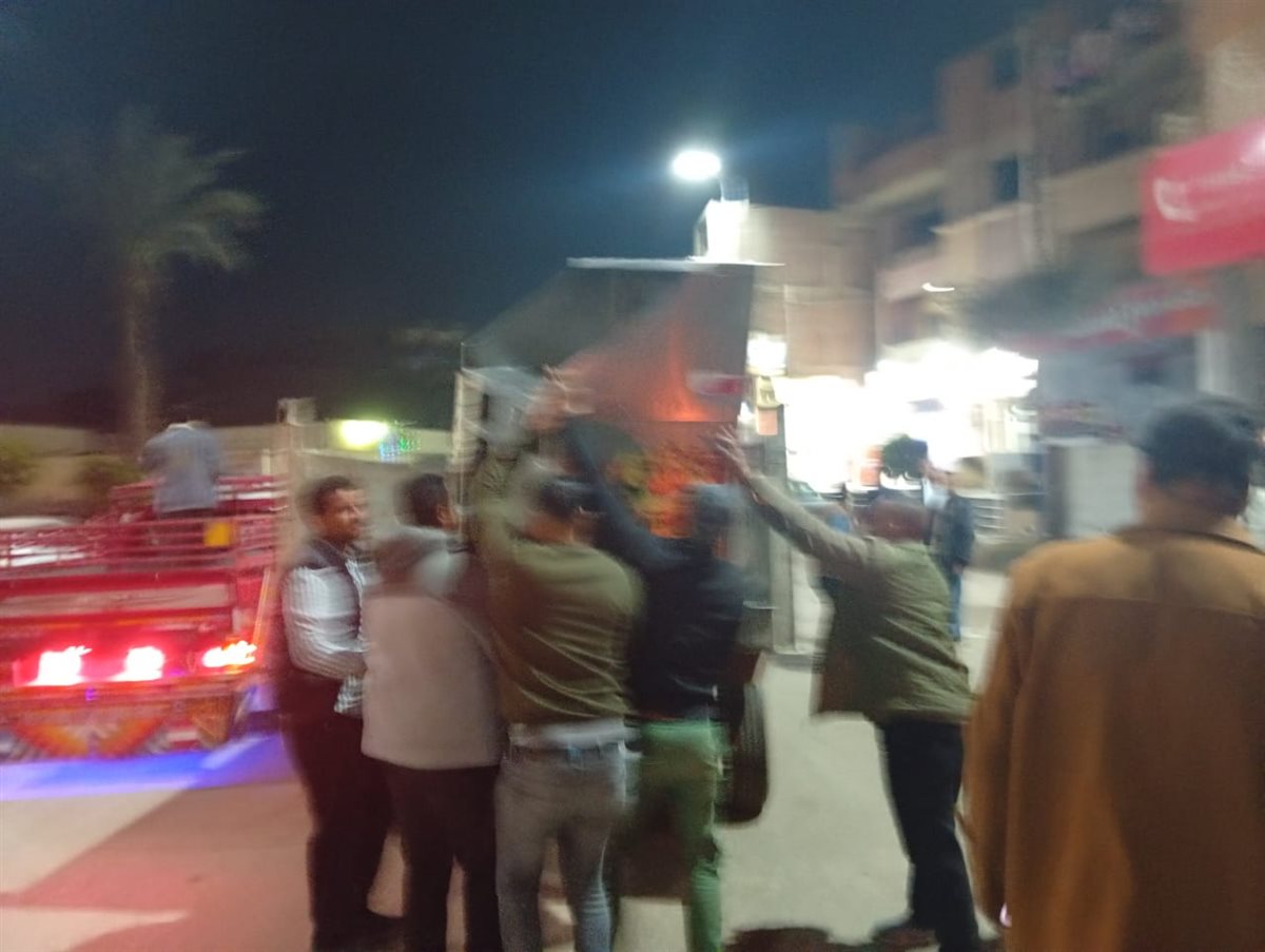 عمارة : يترأس حملة إشغالات مكبرة بمركز ومدينة أبو النمرس بجنوب الجيزة