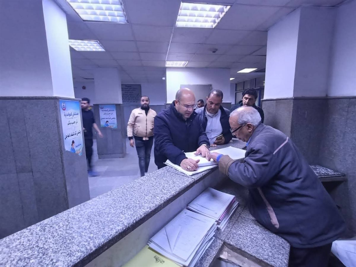 جولة تفقدية ليلية لنائب محافظ الجيزة بمدينة الحوامدية