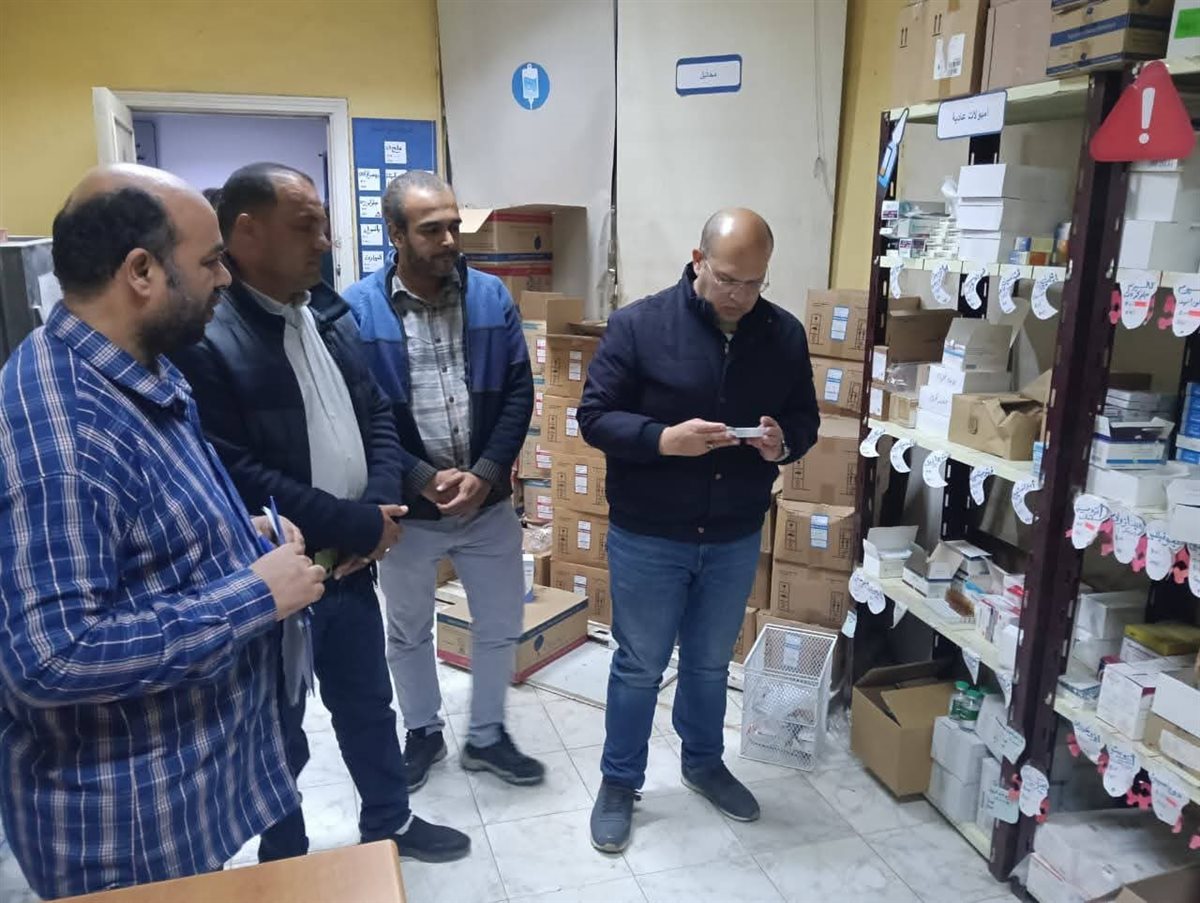 جولة تفقدية ليلية لنائب محافظ الجيزة بمدينة الحوامدية