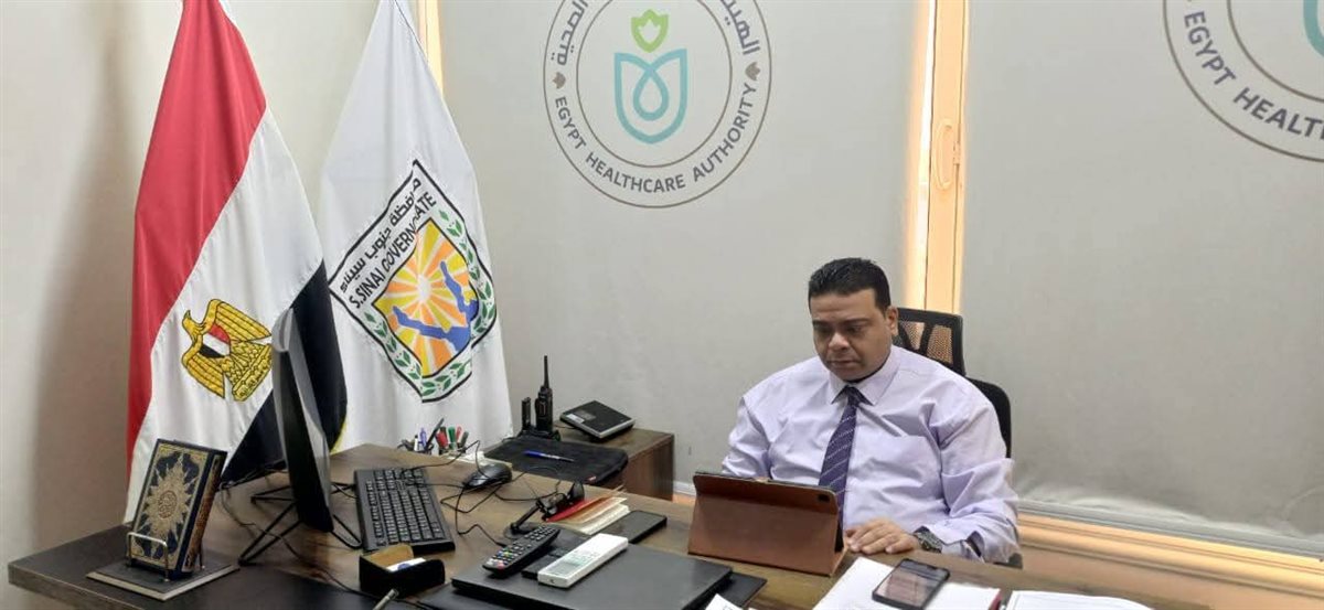 رعاية جنوب سيناء تراجع مؤشرات الأداء وتبحث تطوير الخدمات الصحية
