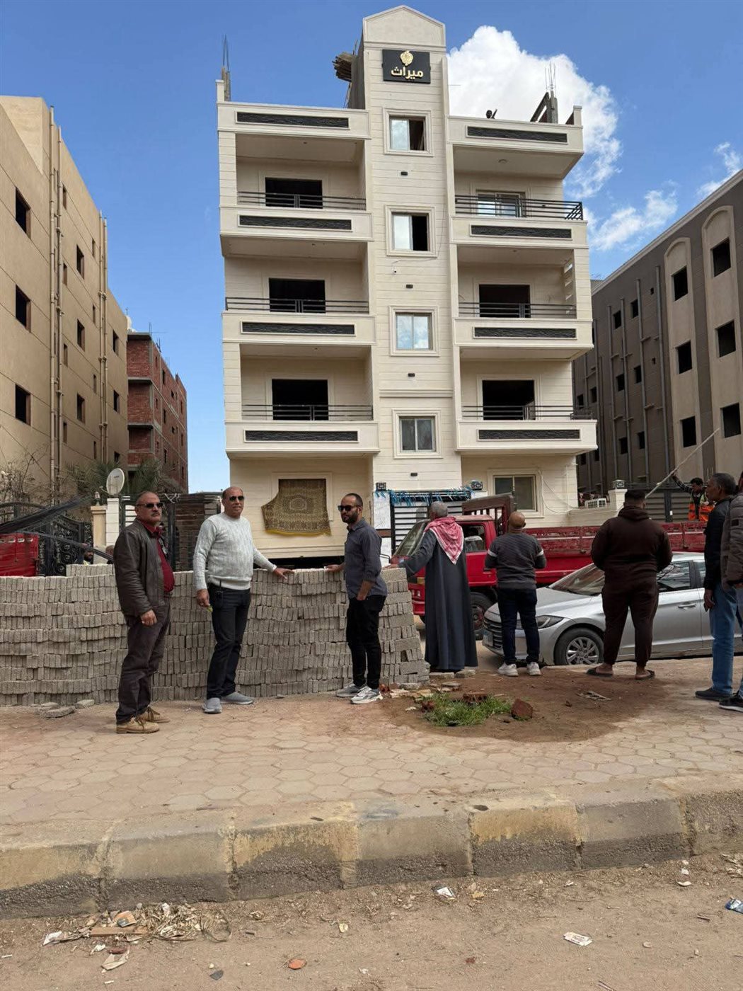 جهاز حدائق أكتوبر يواصل حملات إزالة مخالفات البناء فى مهدها