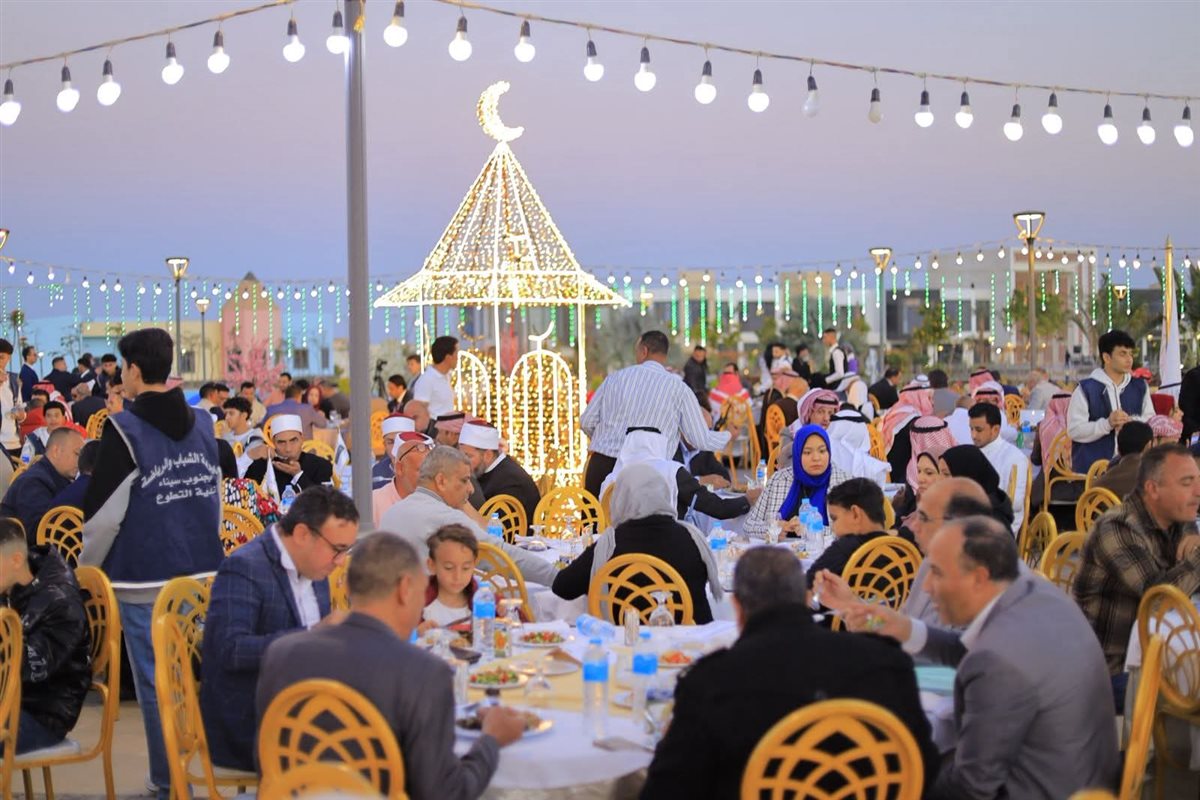 إفطار العائلة السيناوية جنوب سيناء تؤكد تماسك المجتمع في رمضان