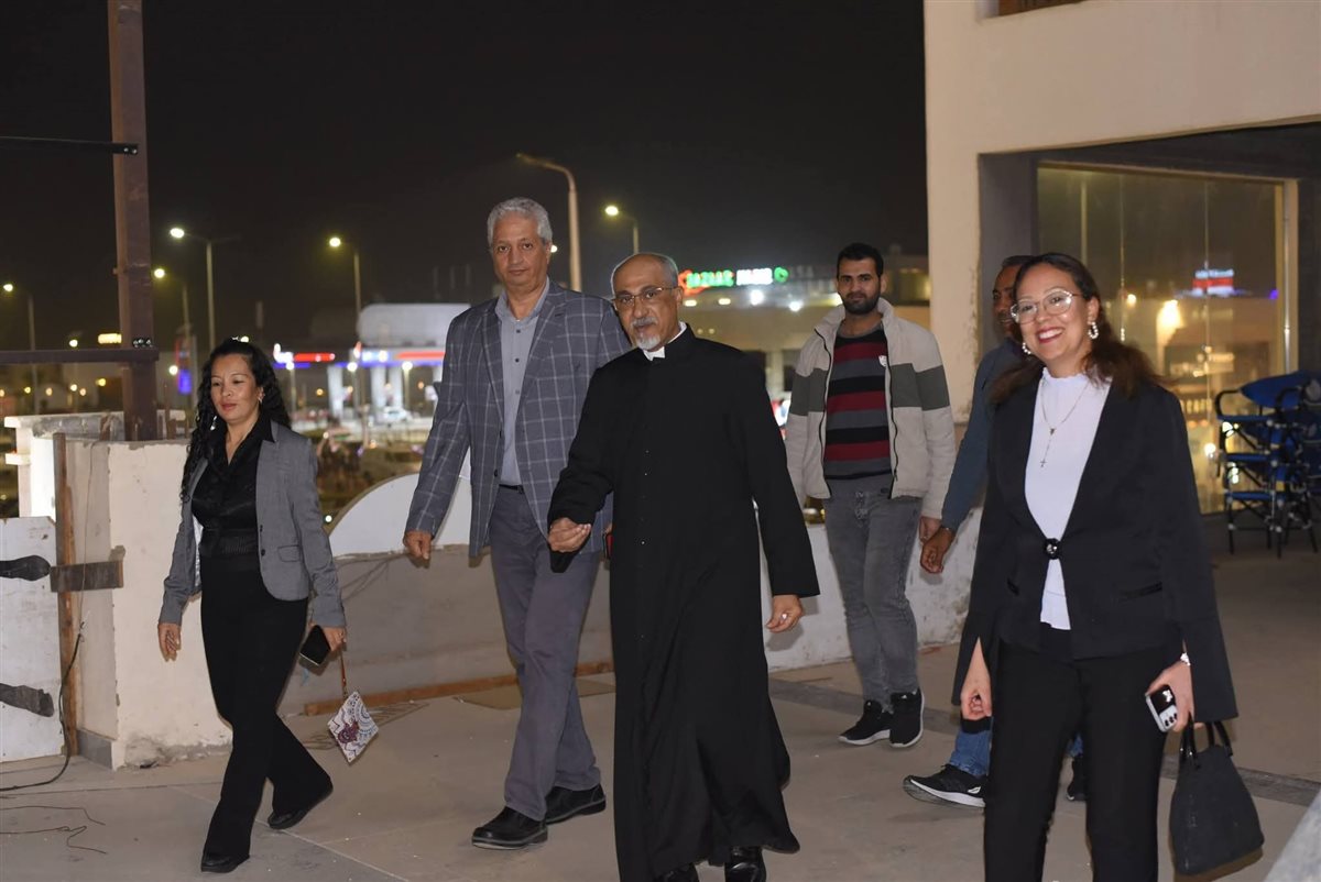 كنيسة شرم الشيخ تهنئ مستقبل وطن بجنوب سيناء بعيد الفطر