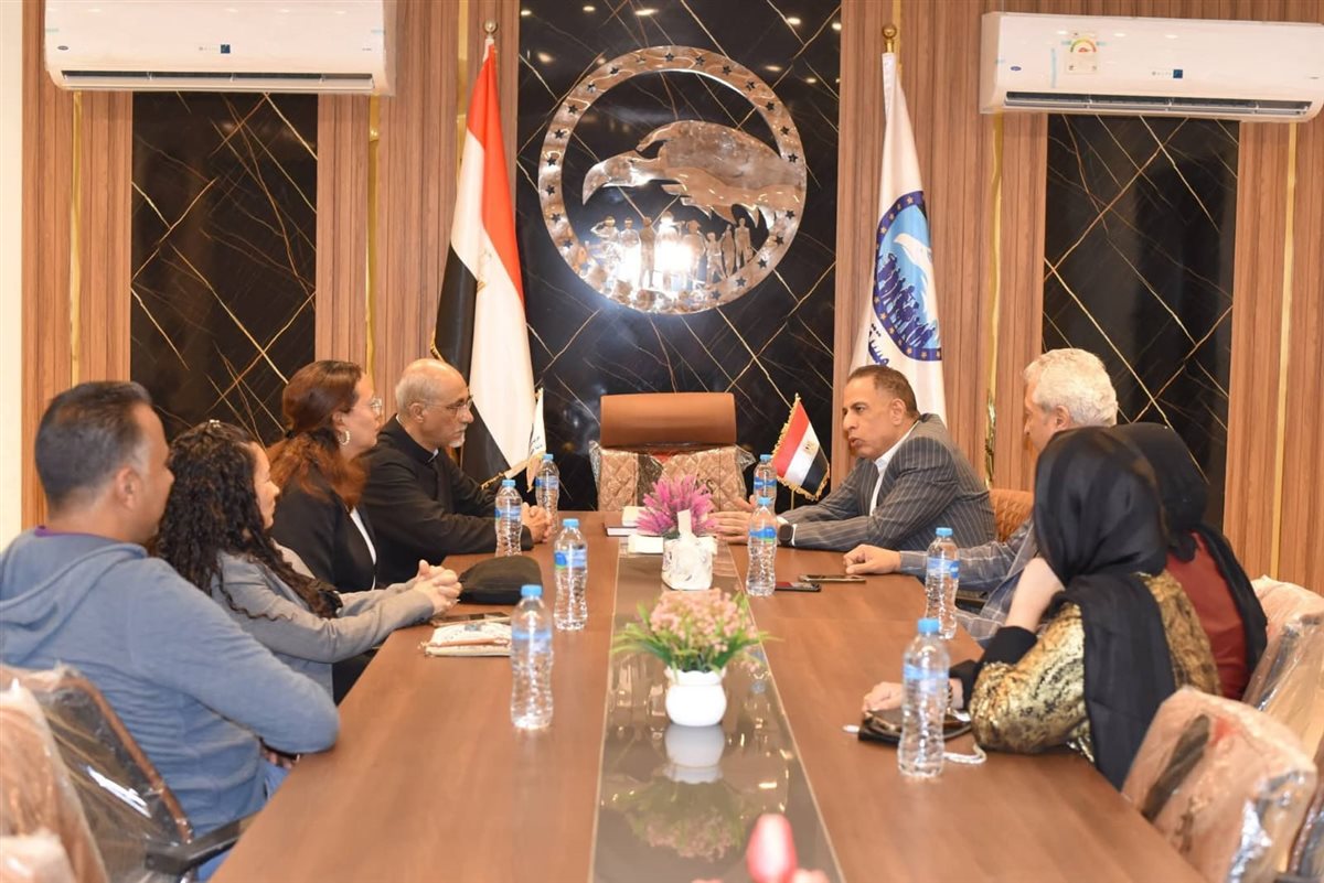 كنيسة شرم الشيخ تهنئ مستقبل وطن بجنوب سيناء بعيد الفطر