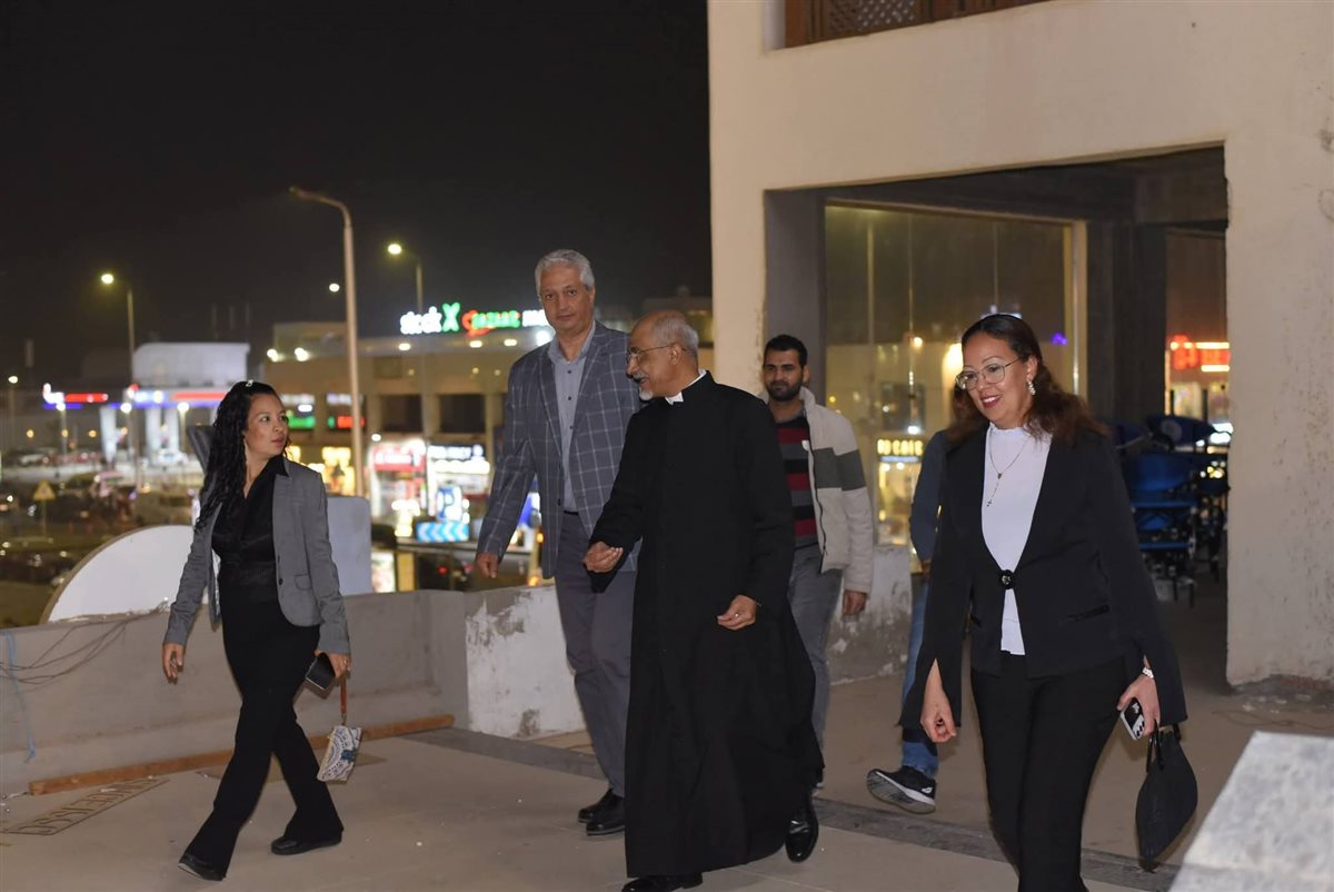 كنيسة شرم الشيخ تهنئ مستقبل وطن بجنوب سيناء بعيد الفطر