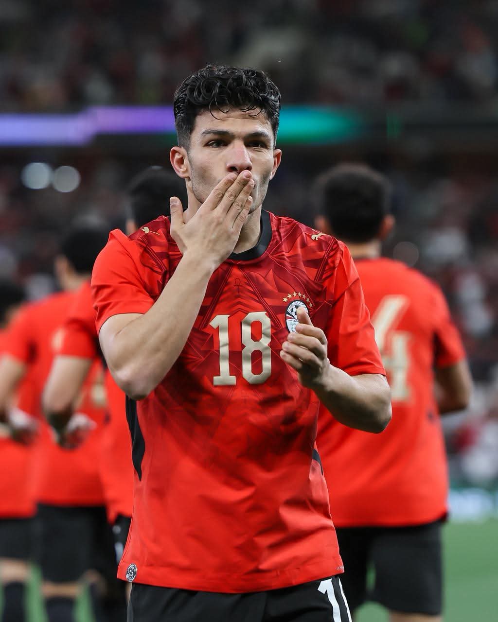 منتخب مصر يعزف سيمفونية كروية في شباك السعودية بثلاثية نظيفة&nbsp;