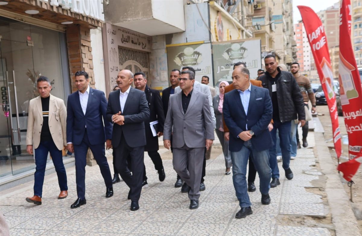 السبت القادم ..إغلاق محلات السويس ورفع الإشغالات بالشوارع والميادين