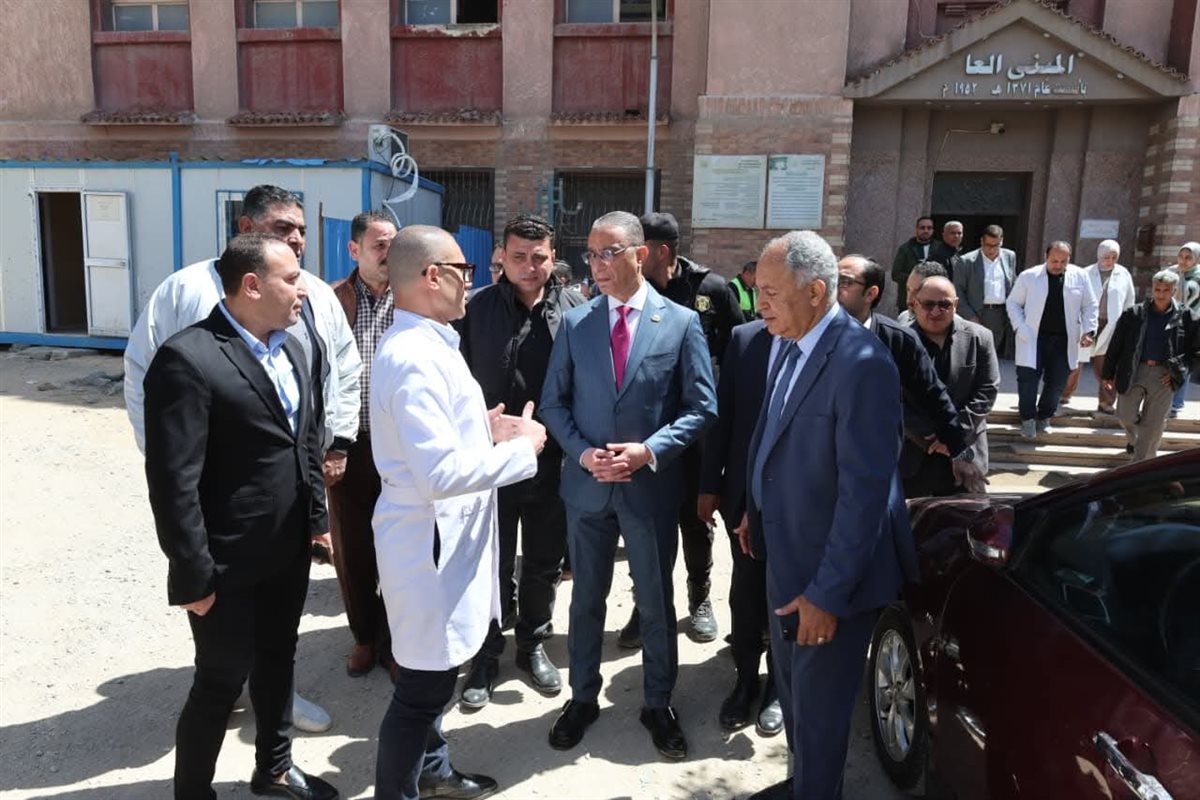 محافظ الجيزة يتابع انتظام سير العمل بمستشفى أم المصريين وتواجد الأطقم الطبية والتمريض&nbsp;