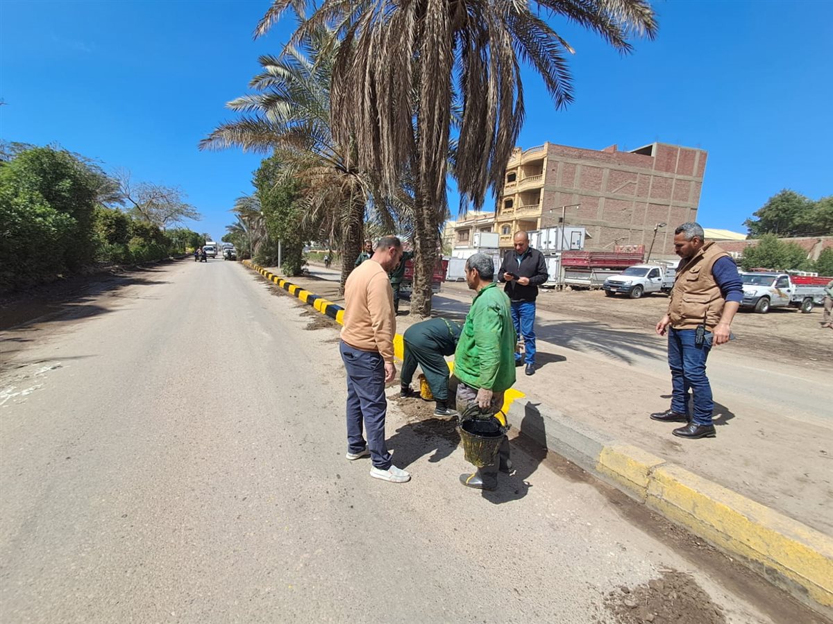 دهانات بلدورات طريق مصر أسيوط الزراعي ورفع الإشغالات من أبو النمرس بالجيزة