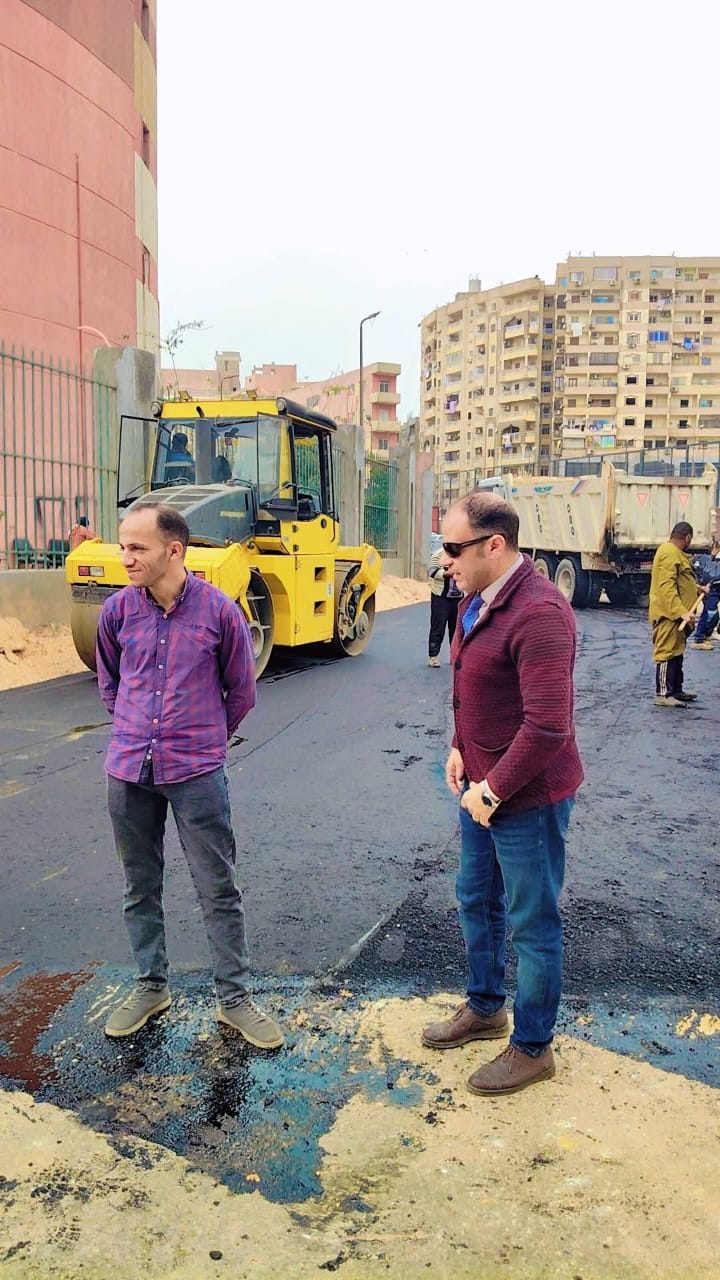 رصف وتطوير شوارع أسيوط لتعزيز السيولة المرورية
