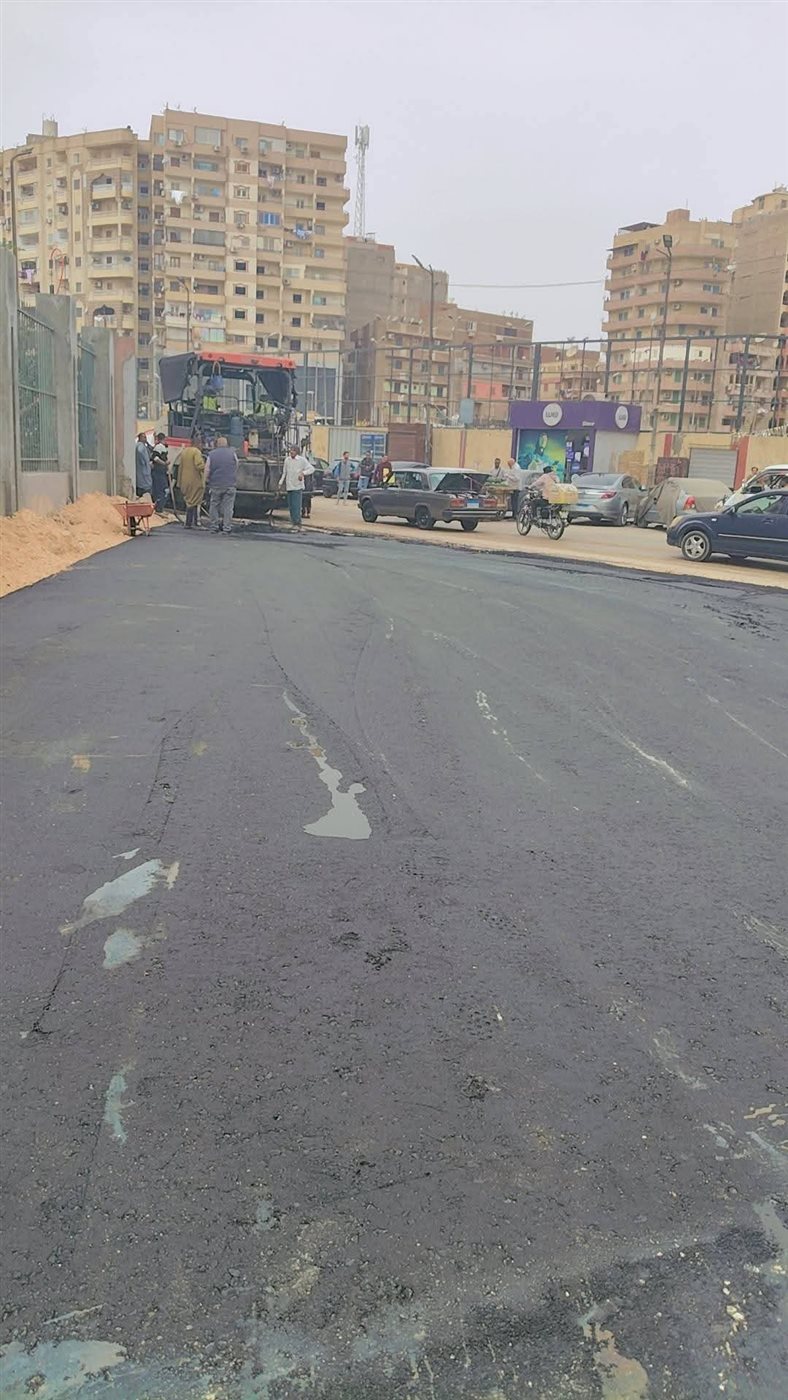 رصف وتطوير شوارع أسيوط لتعزيز السيولة المرورية