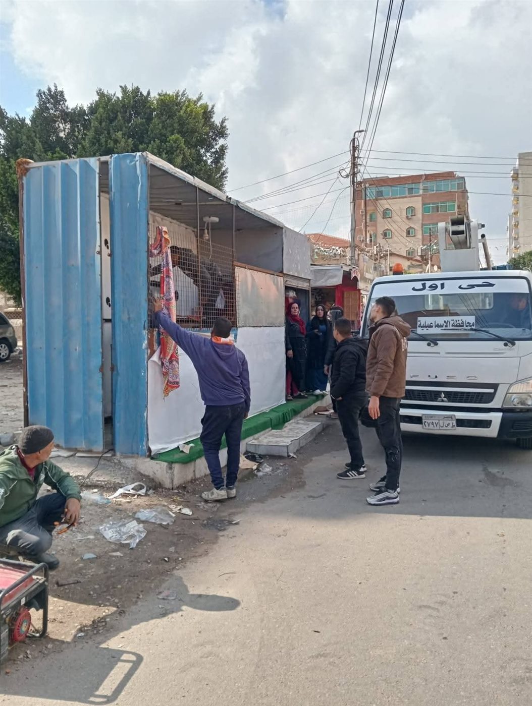 حملة مكبرة في الإسماعيلية: لإزالة الإشغالات واستعادة الانضباط