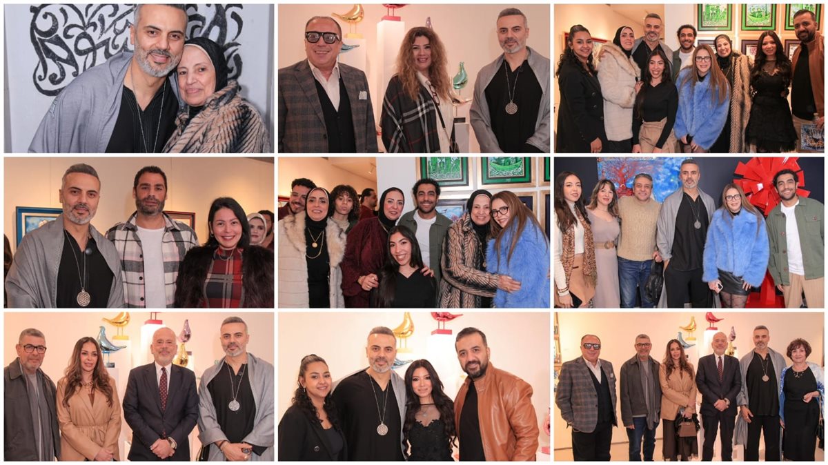 نجوم الفن والمجتمع يشهدون إفتتاح 
