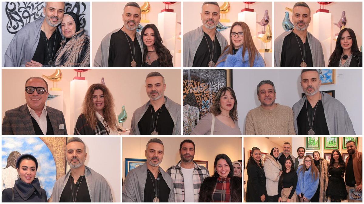 نجوم الفن والمجتمع يشهدون إفتتاح 