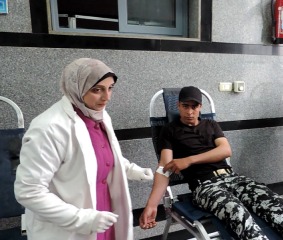 حملة تحمل شعار الإنسانية أمن البحيرة ينظم حملة للتبرع بالدم