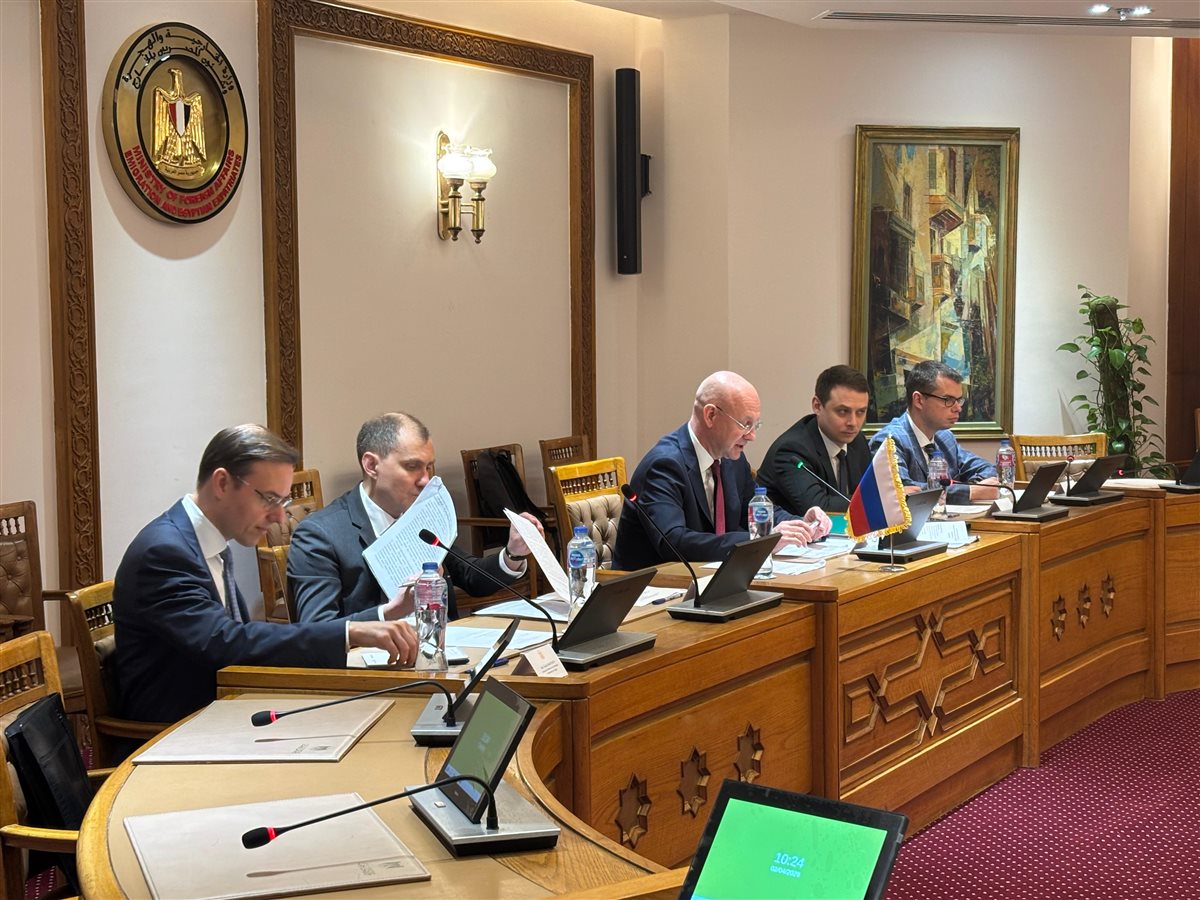 جولة مشاورات سياسية بين مصر وروسيا