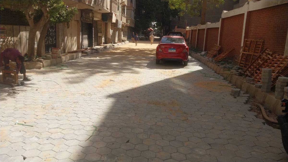 محافظ الجيزة يعلن تطوير شامل لإمبابة: رصف 11 شارعًا ورفع كفاءة البنية التحتية