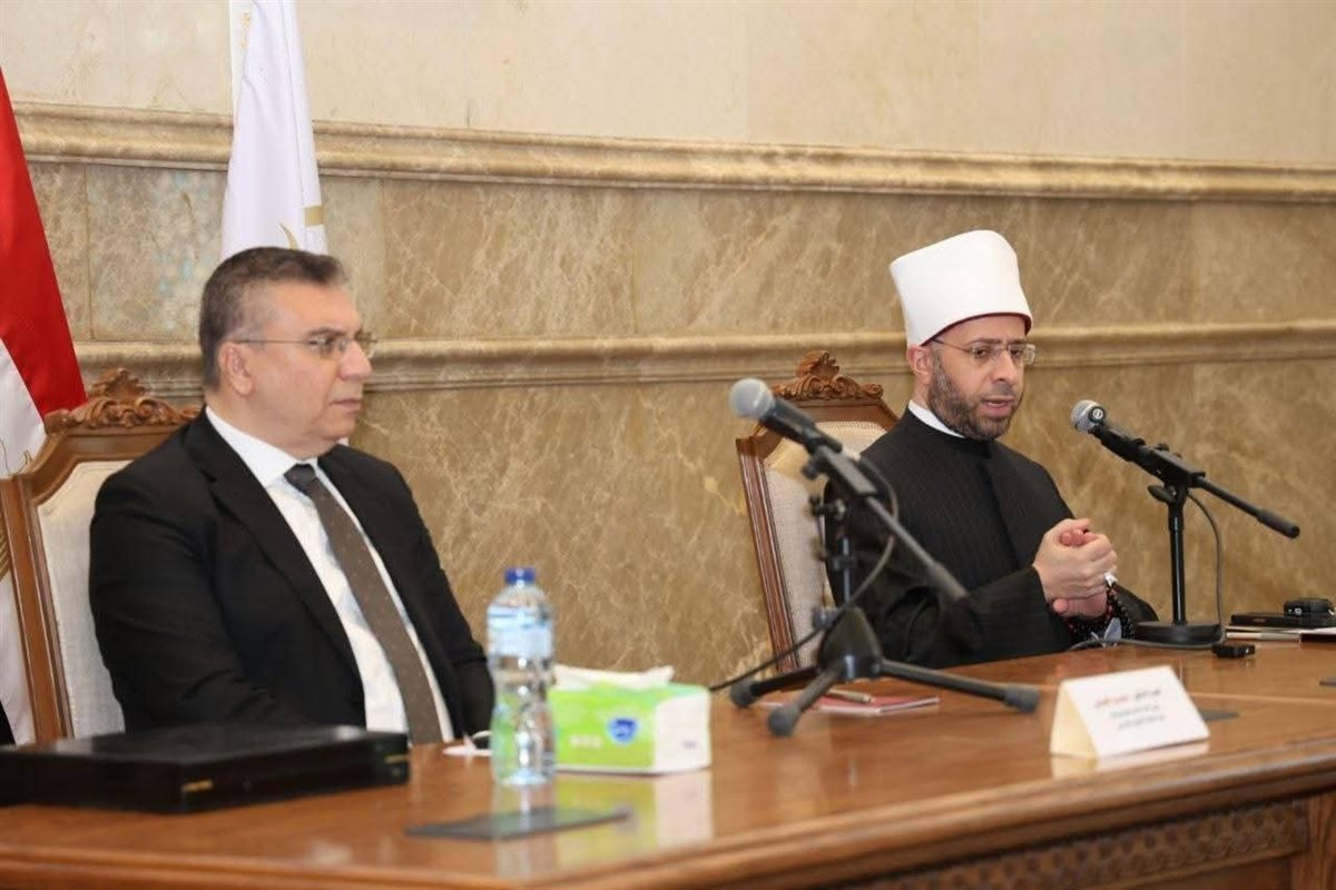 وزير الأوقاف ورئيس اتحاد 