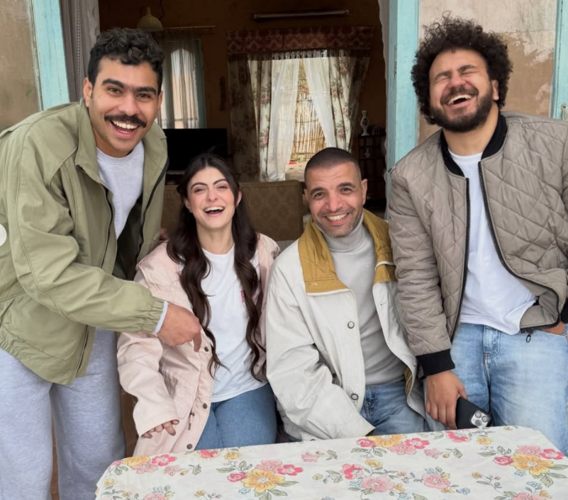 تارا عبود من كواليس مسلسل فخر الدالتا