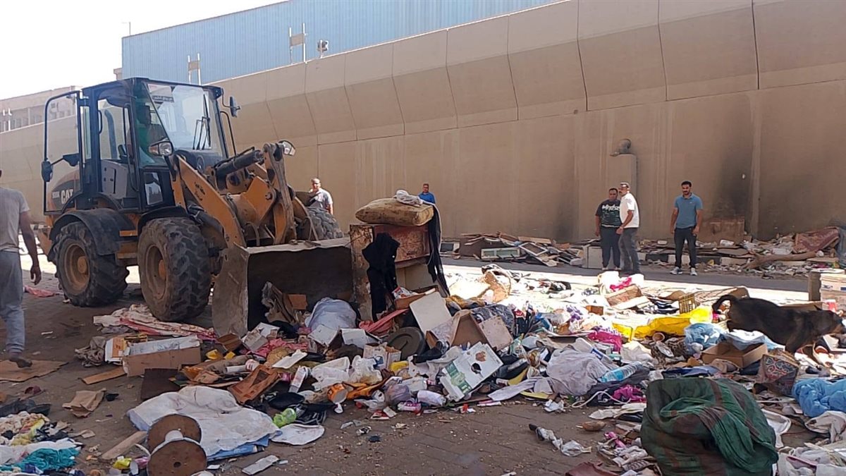 محافظ الجيزة يتابع رفع المخلفات المتراكمة