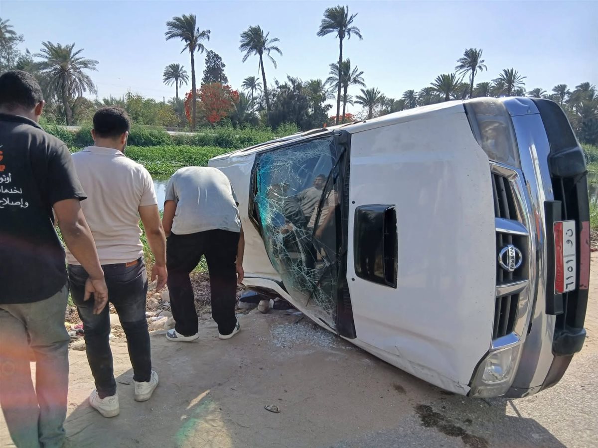 <strong>حادث مفاجئ بطريق أبو صير</strong>