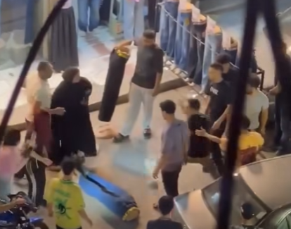 <strong>شارع ضياء يشهد واقعة أثارت غضب المواطنين</strong>