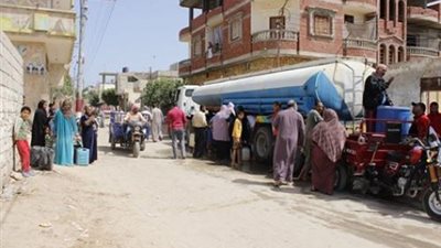 مسئول بالعريش يؤكد ضخ المياه للسكان اليوم