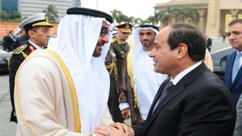 ولي عهد أبو ظبي إلى