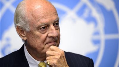 المبعوث الأممي لسوريا: نجاح مباحثات أمريكا وروسيا سينعكس على الأرض