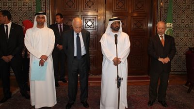 السفير الإماراتي يستقبل بعثة الجزيره 