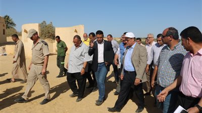 محافظ الفيوم: توفير مياه الري في نهايات الترع والأبحر دون تفرقة