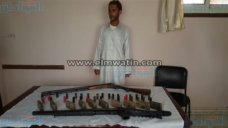 المتهم والمضبوطات