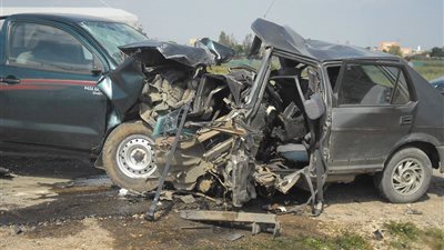 مصرع عامل فى حادث تصادم مروع بالمنوفية 