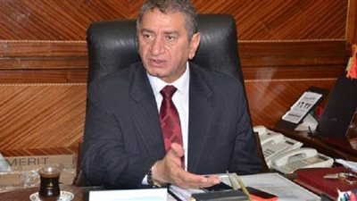 محافظ كفرالشيخ يتلقى العزاء من نقيب الإشراف في ضحايا مركب رشيد